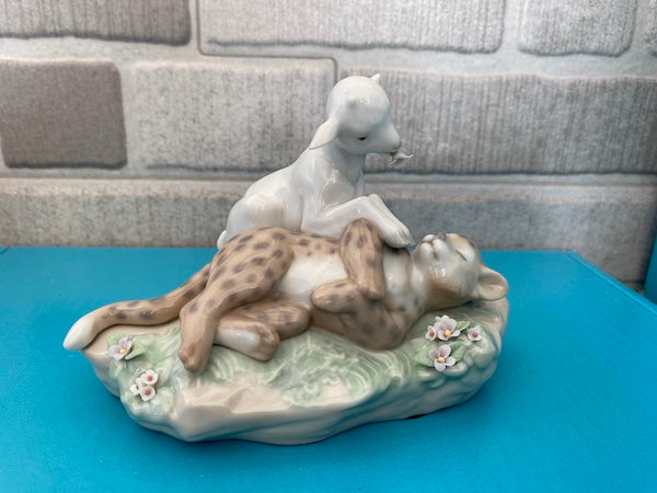 And the leopard shall lie down  with the kid