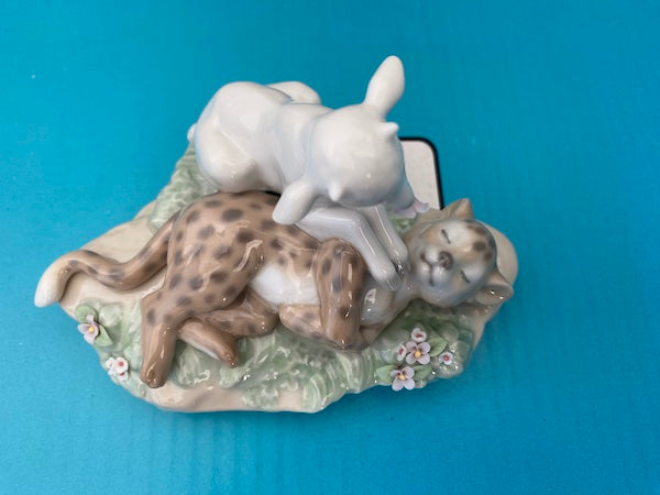 And the leopard shall lie down  with the kid