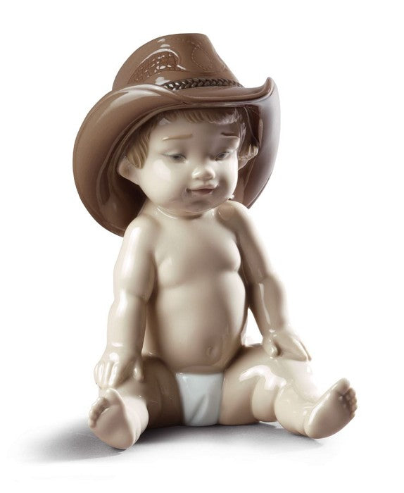 Boy with Cowboy Hat