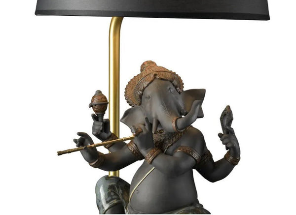 Bansuri Ganesha Black Lamp