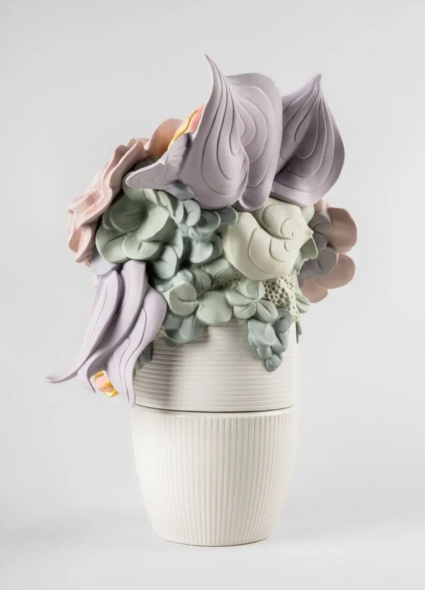 Vase with Flowers Pink