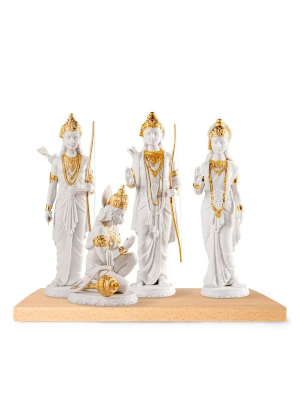 Ram Darbar Set Golden Luster