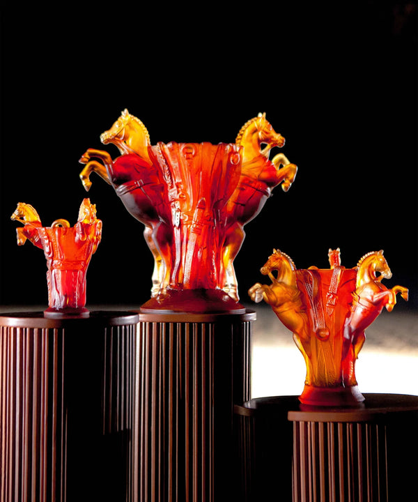 Rêve Equestre Small Vase Amber
