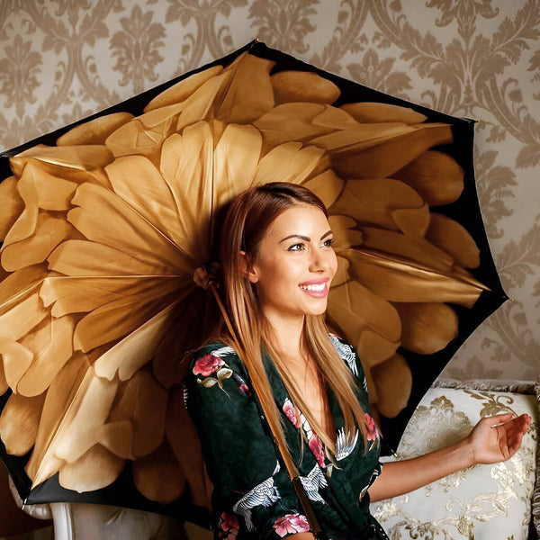 Greyhound Woman Umbrella
