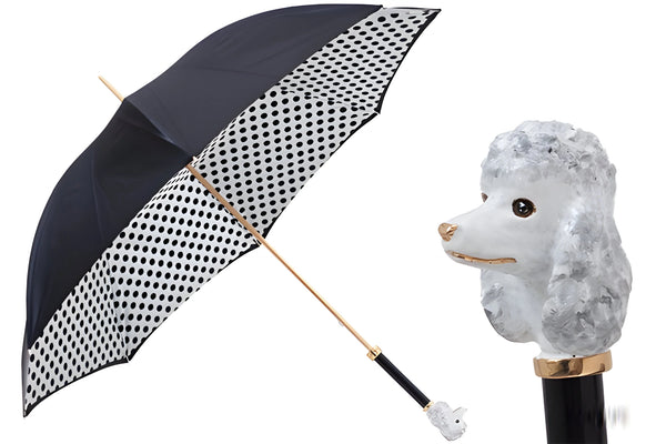 Poodle Umbrella with Dots