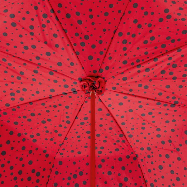Classic Umbrella with Red Circles