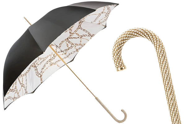Black Umbrella with Chains