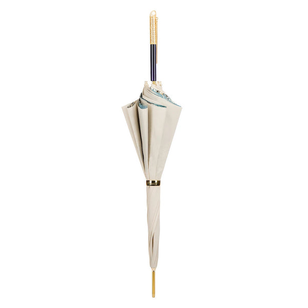 Vintage Pearled Umbrella Double Cloth