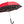 Load image into Gallery viewer, Red Umbrella with Bridles Print
