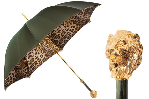 AURETA X PASOTTI Leopardized Lion Umbrella