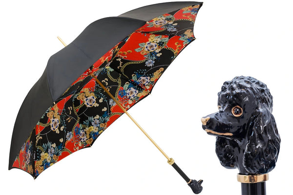 Black Poodle Umbrella