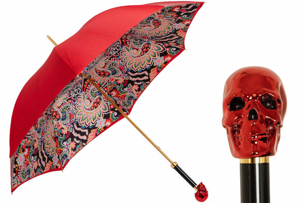 Red Skull Umbrella