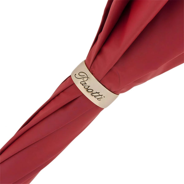 Burgundy Paisley Umbrella Double Cloth