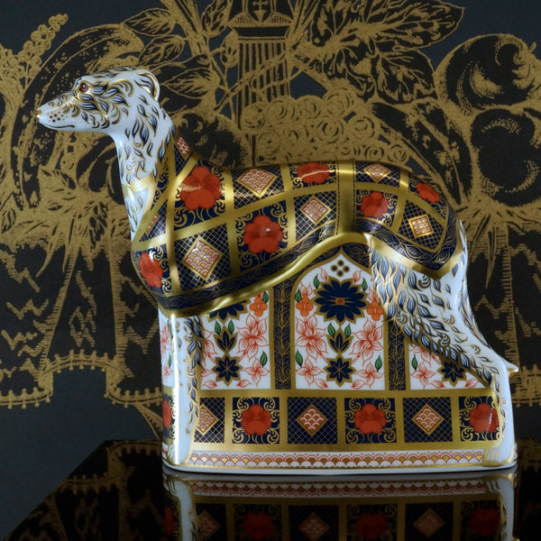 Old Imari Solid Gold Band Lurcher
