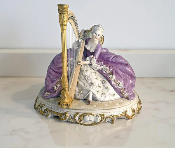 Lady with harp
