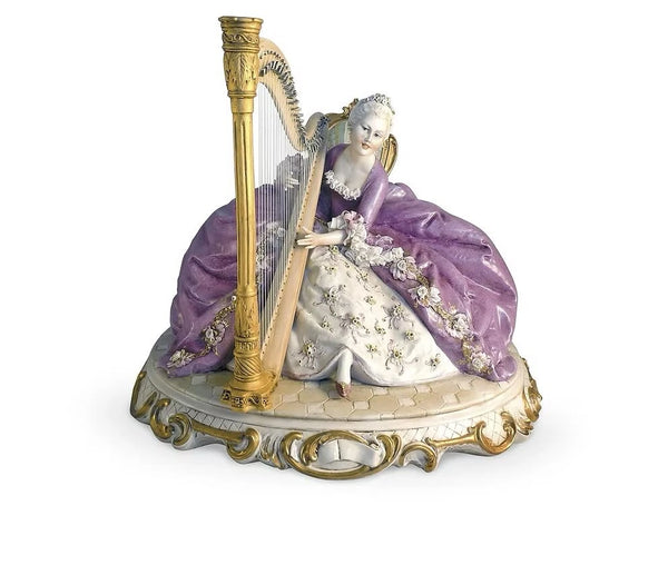 Lady with harp