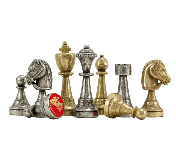 Staunton Set + Briar precious wood chessboard
