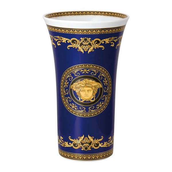 Medusa blau Vase