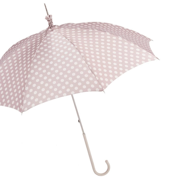 Manual Opening Polka Dot Parasol