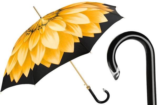 Gold Dahlia Umbrella