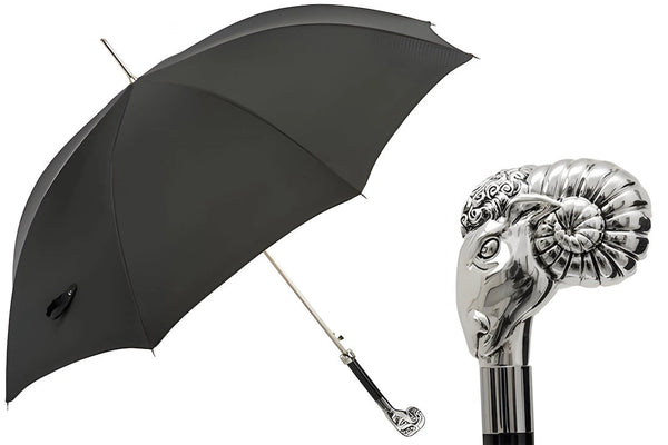 Silver Ram Umbrella