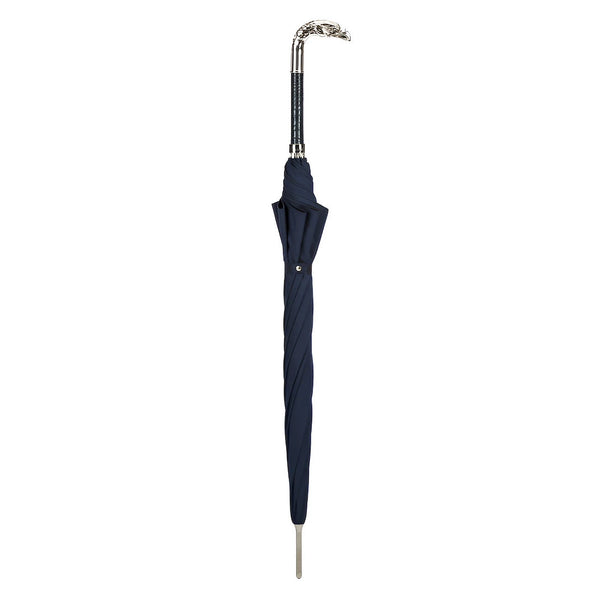 Silver Eagle Blue Umbrella