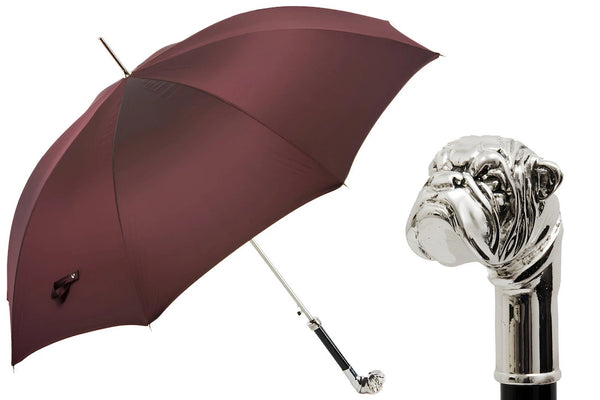 Silver Bulldog Umbrella
