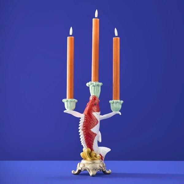 Candle Holder Koi