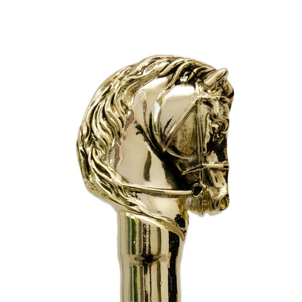 Golden Horse Folding Umbrella
