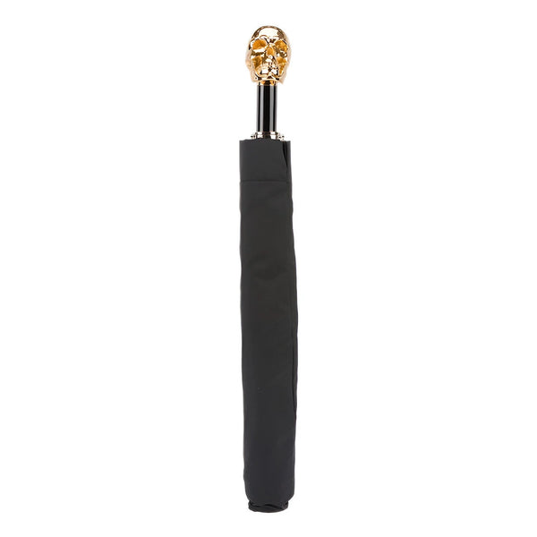 Gold Skull Umbrella