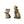 Load image into Gallery viewer, Cat With Ribbon &amp; Kitten Set
