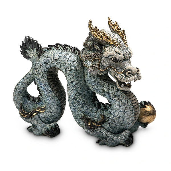Blue Chinese Dragon