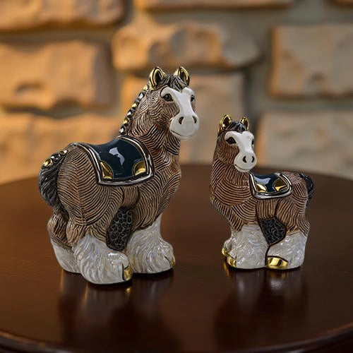 Clydesdale & baby Set