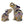 Load image into Gallery viewer, Indian Elephant &amp; Baby Set
