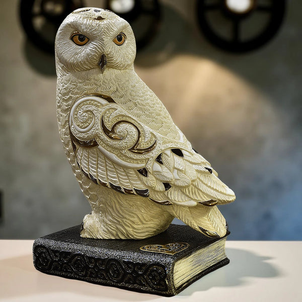 Owl On Book