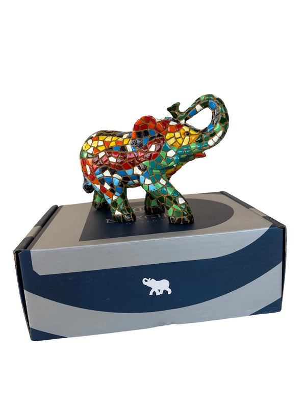 Classic Mosaic Elephant Medium