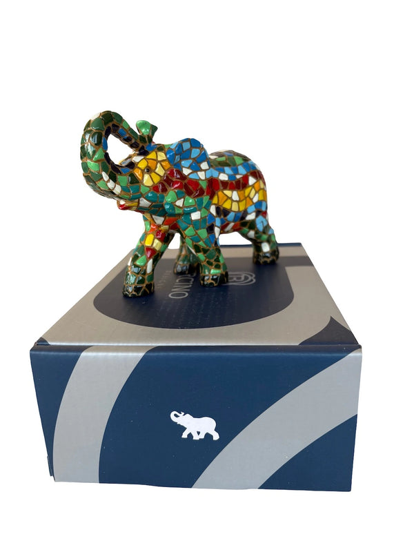 Classic Mosaic Elephant Medium