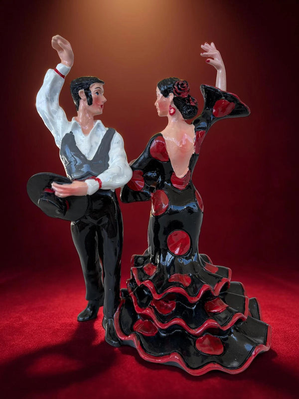 Ole  A Couple Dancing Flamenco