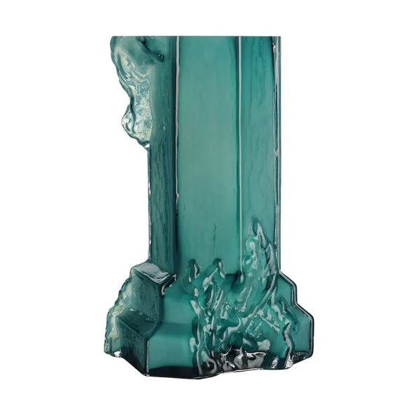 Rocky Baroque Vase Chrysocolla