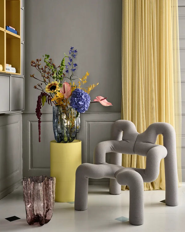 Crackle Vase Pink