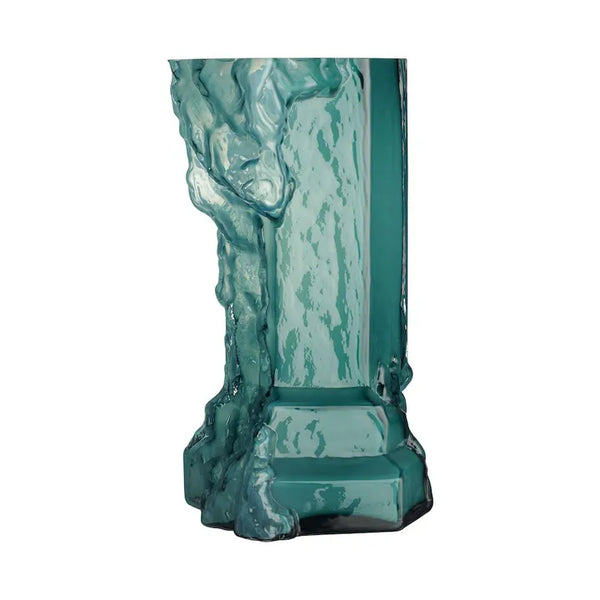 Rocky Baroque Vase Chrysocolla