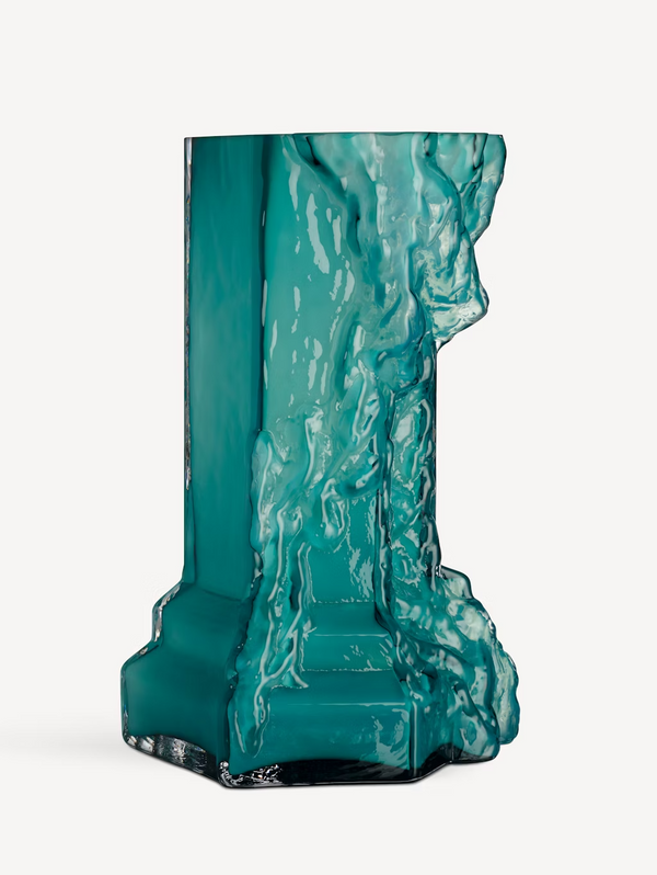 Rocky Baroque Vase Chrysocolla