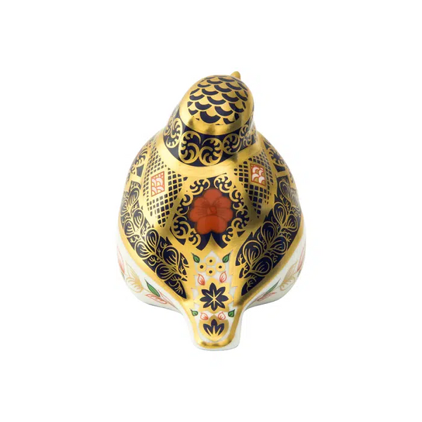 Old Imari Solid Gold Band Robin