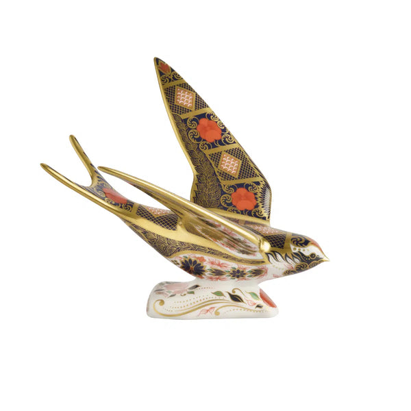 Old Imari Solid Gold Band Swallow