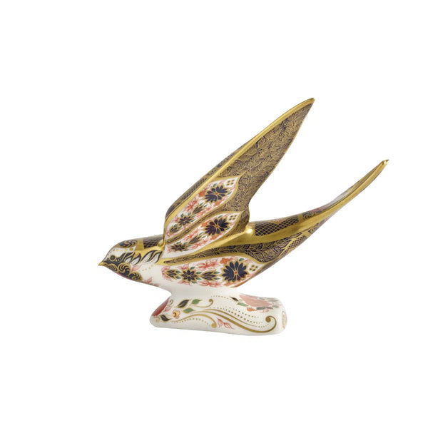 Old Imari Solid Gold Band Swallow