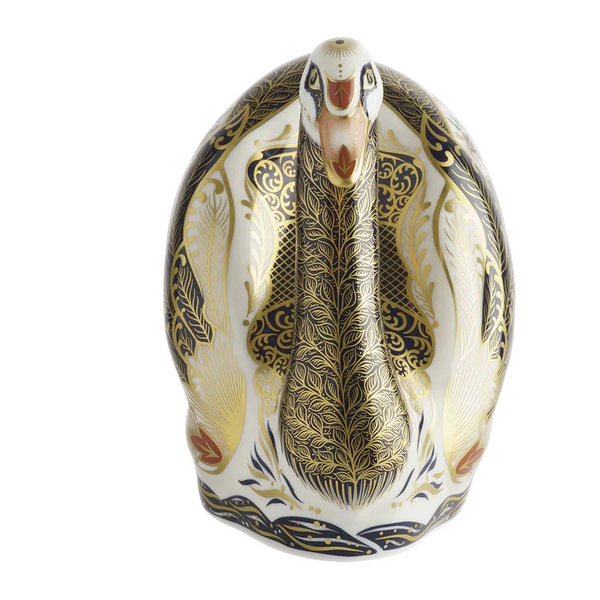 Old Imari Solid Gold Band Swan