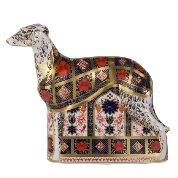 Old Imari Solid Gold Band Lurcher