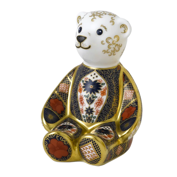 Old Imari Solid Gold Band Bear