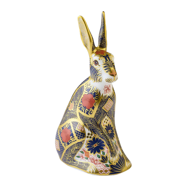 Old Imari Solid Gold Band Hare