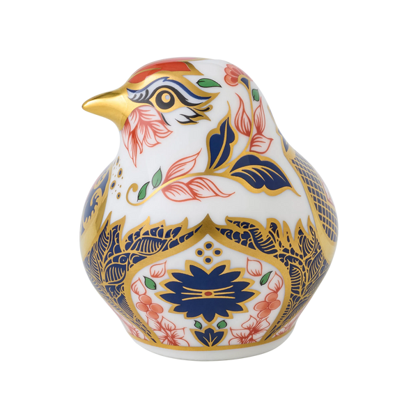 Old Imari Solid Gold Band Goldfinch
